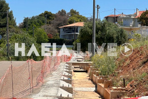 Σκαφιδιά: Θα συνεχιστούν οι εργασίες για την κατασκευή της πεζογέφυρας στην κεντρική οδό