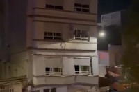 Βαλένθια: Η στιγμή της κατάρρευσης τριώροφης πολυκατοικίας – Σώθηκαν από θαύμα οι ένοικοι (Βίντεο)