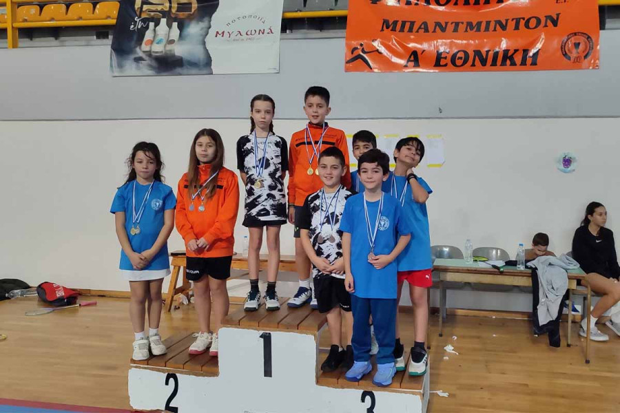 Βadminton: Πλούσιο θέαμα στο Περιφερειακό από τους αθλητές του Φιλαθλητικού