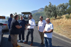 Ανατολική Αιγιάλεια: Ο Φαρμάκης επισκέφθηκε έργα που εκτελούνται στην περιοχή και συναντήθηκε με φορείς και πολίτες