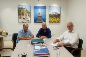 Επίσκεψη στελεχών της ΕΛΑΣ στο επιμελητήριο Ηλείας