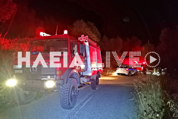 Ν. Φιγαλεία: Κινητοποίηση της πυροσβεστικής για ακινητοποιημένο όχημα σε ερημικό δρόμο