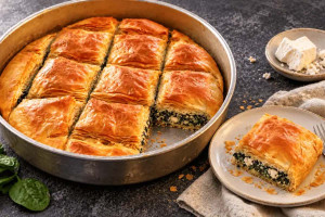 Σπιτική Σπανακοτυρόπιτα με χειροποίητο φύλλο!