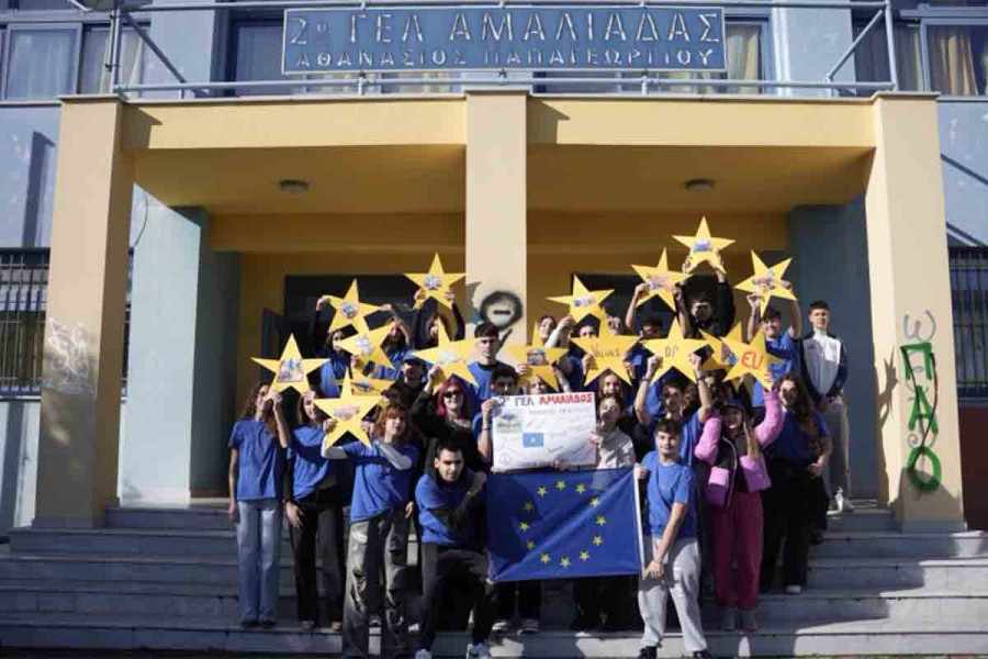 2ο Γενικό Λύκειο Αμαλιάδας «Αθανάσιος Παπαγεωργίου»: «Τὰ ἀγαθὰ κόποις κτῶνται» και αποτυπώνονται με δράσεις