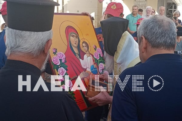 Η Γαστούνη υποδέχθηκε ανεκτίμητους θησαυρούς πίστης από τα Ιεροσόλυμα