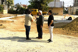 Μια ακόμα νέα πλατεία παίρνει μορφή στην Αμαλιάδα