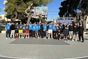 Με απόλυτη επιτυχία ολοκληρώθηκε στην Αμαλιάδα και το χειμερινό «GNC 3on3 Basket: Christmas Edition»