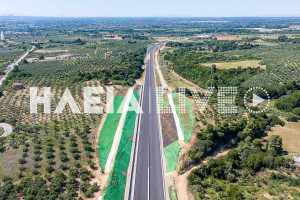 Βίντεο από την ολοκλήρωση της Πατρών - Πύργου: Παραδίδονται τα τελευταία χιλιόμετρα