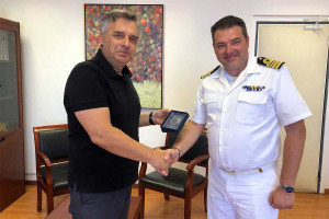 Συνάντηση του Γενικού Γραμματέα της Α.Δ.Π.Δ.Ε.&amp;Ι. με τον Διοικητή της Ναυτικής Διοίκησης Ιονίου