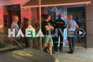 Πύργος: Συναγερμός για φωτιά σε κατάστημα στην οδό Μανωλοπούλου