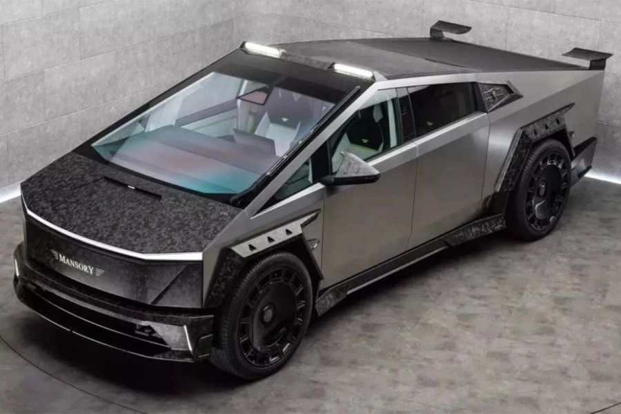 Το εκκεντρικό Tesla Cybertruck της Mansory