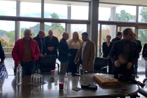 Κοπή Πρωτοχρονιάτικης Πίτας του Δήμου Αρχαίας Ολυμπίας