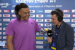 Εμμανουήλ Καραλής: "Ούτε στα μεγαλύτερά μου όνειρα δεν φανταζόμουν, ότι ένα παιδί στον Πύργο θα καταφέρει να είναι ο δεύτερος καλύτερος στην ιστορία"