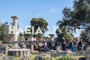 Αρχ. Ολυμπία: Εγκρίθηκε η μελέτη για την αποκατάσταση του δαπέδου στον ναό του Διός στην Ολυμπία