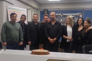 Με επιτυχία πραγματοποιήθηκε η κοπή της πρωτοχρονιάτικης πίτας της ΟΔΗΓΩ ΚΕΝΤΡΙΚΗ ΗΛΕΙΑΣ ΙΚΕ