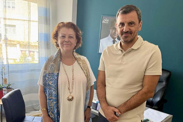 Ενημερωτική συνάντηση Ανδρέα Νικολακόπουλου με την πρόεδρο της Διοικούσας Επιτροπής Σοφία Λαμπροπούλου