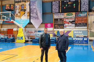 Ολοκληρώθηκε ένα σημαντικό έργο εκσυγχρονισμού στο Κλειστό Γυμναστήριο Αμαλιάδας με την τοποθέτηση νέων πληροφοριακών πινάκων