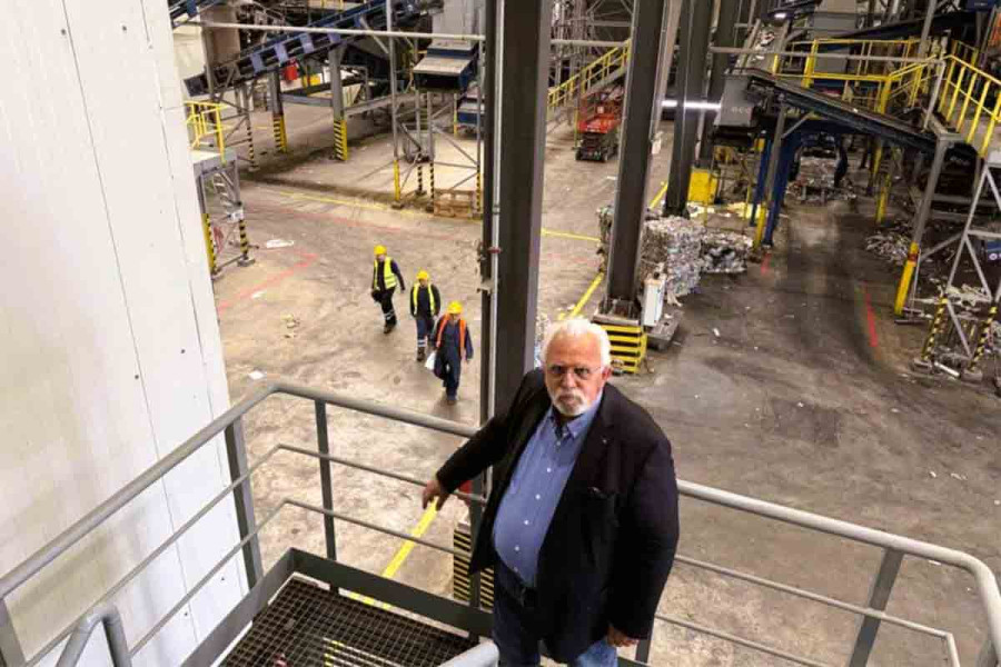 Την μονάδα επεξεργασίας στερεών αποβλήτων και το νέο κύτταρο του ΧΥΤΥ στην Τριανταφυλλιά επισκέφθηκε ο Χ. Χριστοδουλόπουλος