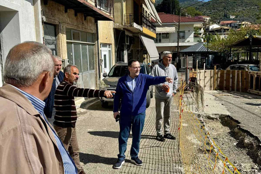 Νίκος Κοροβέσης: Αυτοψίες σε έργα πολιτισμού, ανάπλασης και υποδομών στον Δήμο Ζαχάρως