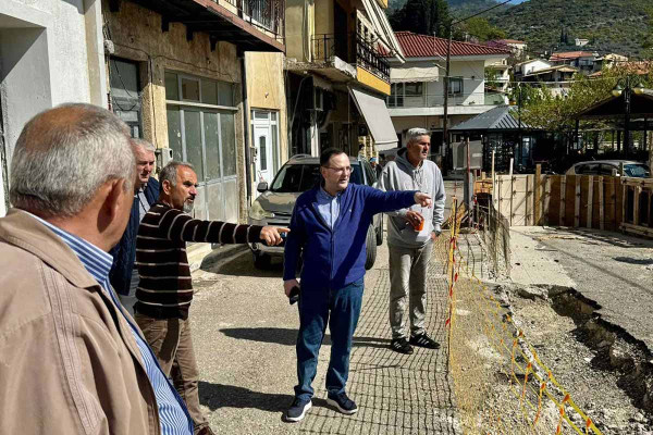 Νίκος Κοροβέσης: Αυτοψίες σε έργα πολιτισμού, ανάπλασης και υποδομών στον Δήμο Ζαχάρως