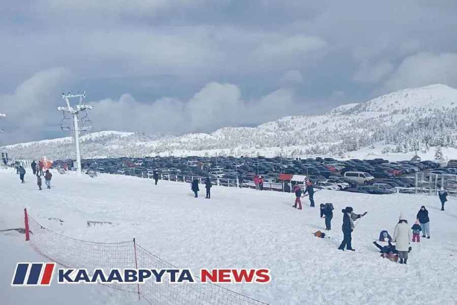 Καλάβρυτα: Κοσμοσυρροή στον Χελμό (photos &amp; video)