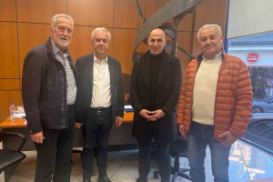 Συνάντηση Προέδρου Επιμελητηρίου Ηλείας με Ένωση Ξενοδόχων Δυτικής Ηλείας