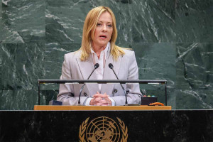 Μελόνι στην Γενική Συνέλευση του ΟΗΕ: «Το Ισραήλ ξεπέρασε τα όρια» - Άσκησε κριτική στη Ρωσία