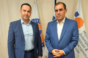 Συνάντηση του Δημάρχου Ζαχάρως με τον Υφυπουργό Κλιματικής Κρίσης και Πολιτικής Προστασίας