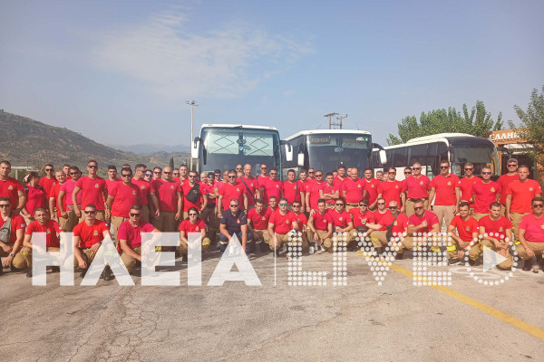 Δυναμικό «παρών» της Ηλείας στην κινητοποίηση των εποχικών πυροσβεστών χωρίς όμως να μείνουν οι βάρδιες ακάλυπτες