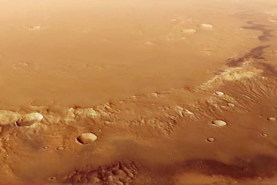Το Mars Express μας ταξιδεύει στον κρατήρα του Άρη όπου είχε εγκλωβιστεί ο Ματ Ντέιμον στη «Διάσωση»