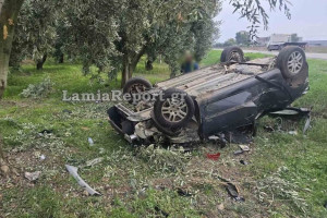 Τραγωδία στη Φθιώτιδα: Σκοτώθηκαν δύο φίλοι τα ξημερώματα σε φοβερό τροχαίο
