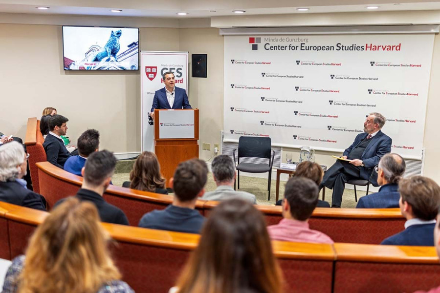 Τσίπρας: Οι 4 προτάσεις που κατέθεσε στο Harvard για μια νέα δημοσιονομική αρχιτεκτονική της ΕΕ