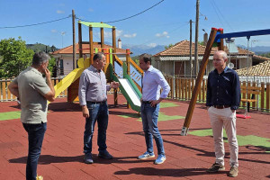 Παραδόθηκε η νέα παιδική χαρά στην Δημοτική Κοινότητα Νεμούτας