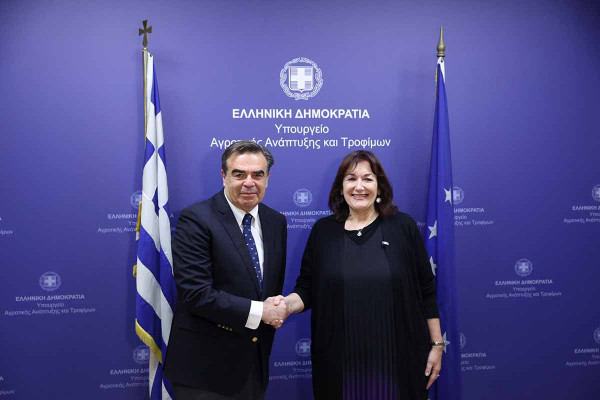 Συνάντηση Μαργαρίτη Σχοινά- Dubravka Šuica : Μεσόγειος, πρωτογενής τομέας και Μέση Ανατολή στο επίκεντρο