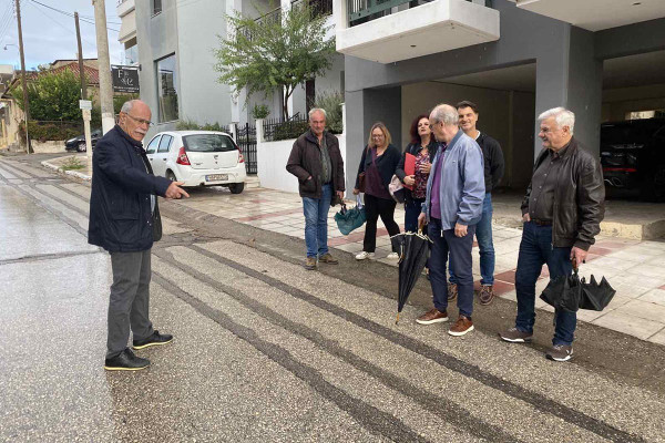 Δήμος Πύργου: Εγκαταστάθηκε ο εργολάβος για την αποκατάσταση της οδού Γορτυνίας