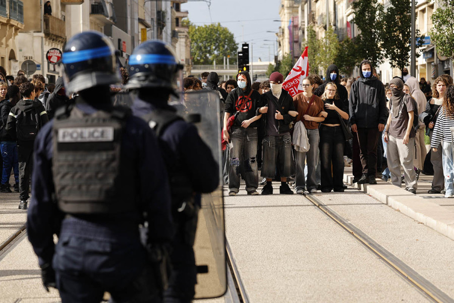 Πάνω από 1.700 συλλήψεις μαθητών στις διαδηλώσεις σε όλη την Γαλλία - Συνέχεια την επόμενη εβδομάδα