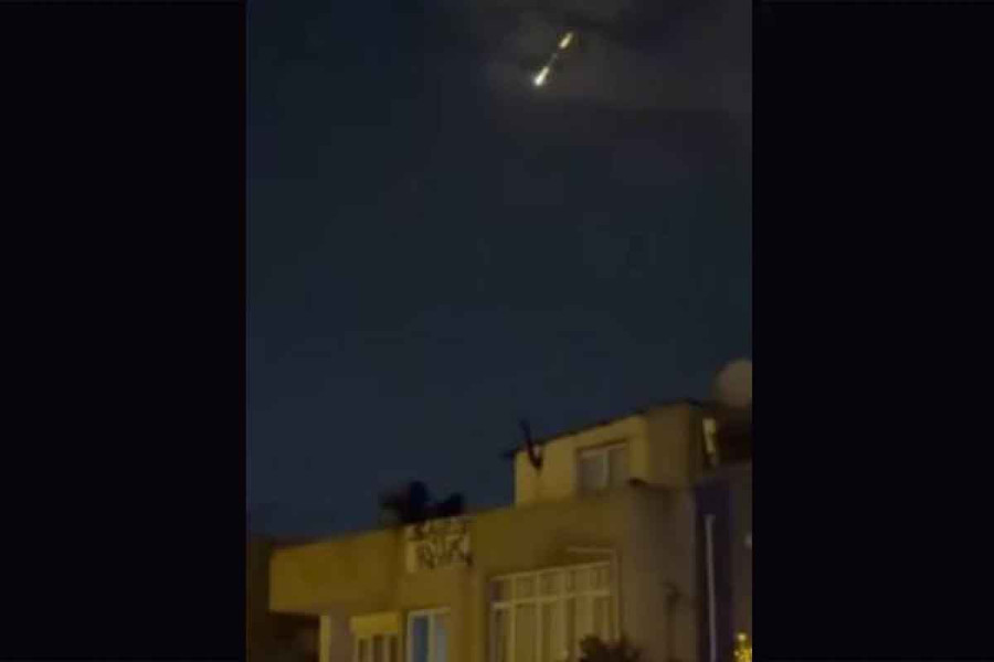 Τουρκία: Βαλλιστικός πύραυλος εκτοξεύτηκε από το Ιράν προς την αεροπορική βάση του Ιντσιρλίκ (video)