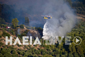 Ηλεία: Χωρίς ενεργά μέτωπα οι πυρκαγιές σε παλιά Σκιλλουντία και Πηνεία (photos &amp; video)