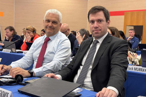 Με προτάσεις στη συνεδρίαση του πολιτικού γραφείου της CPMR και της Διαμεσογειακής Επιτροπής ο Φ. Ζαΐμης
