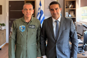 Κατρίνης από την 117 ΠΜ: Έγκαιρες υποδομές, στήριξη του προσωπικού και ανταποδοτικά έργα για την έλευση των F-35