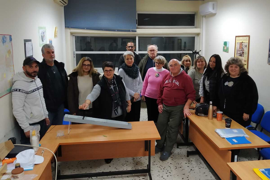 Ο κ. Ηλίας Καλογήρου στο Σ.Δ.Ε. Πύργου