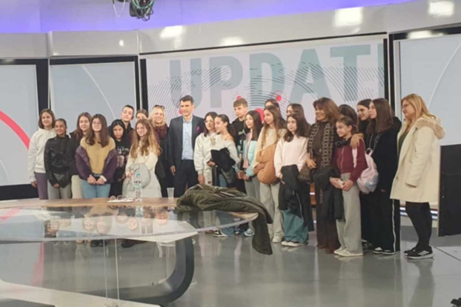 Η Χορωδία του 1ου Γυμνασίου Πύργου στην ΕΡΤ