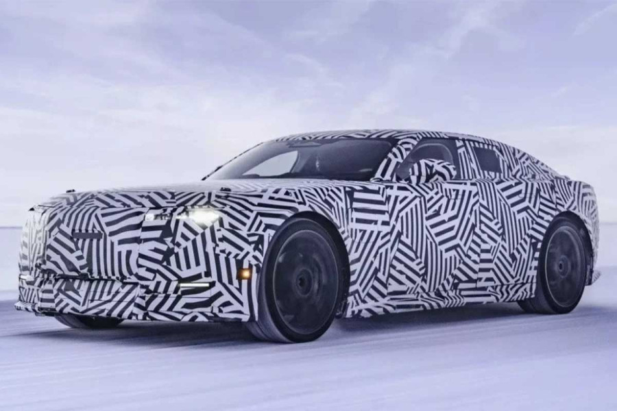Η ηλεκτρική Jaguar GT σε χειμερινές δοκιμές