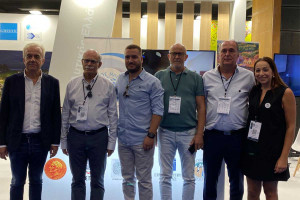 Σημείο αναφοράς το περίπτερο του Δήμου Πύργου στη ΔΕΘ