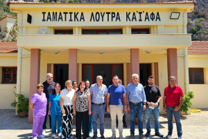 Ξεκίνησε η λουτρική περίοδος 2026 στην Ιαματική Πηγή Καϊάφα