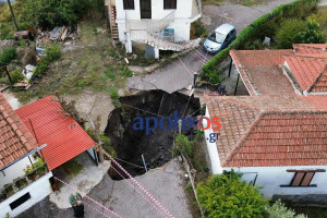 Αιτωλοακαρνανία: Κρίσιμη ημέρα για την εξέλιξη του γεωλογικού φαινομένου στο χωριό Φυτείες