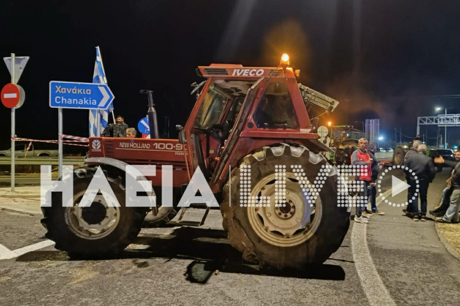 Ηλεία: Κλειστός από τις 8.00 μμ ο κόμβος Πύργου – Κλιμακώνουν τις κινητοποιήσεις οι αγροκτηνοτρόφοι