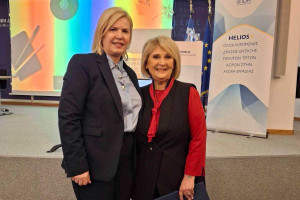 Η Αντιπεριφερειάρχης Γ. Ντάτσικα στην εναρκτήρια εκδήλωση του Προγράμματος "HELIOS+"