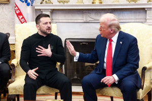 Μήνυμα Ζελένσκι στον Τραμπ για τον πόλεμο στην Ουκρανία: Να πιέσει περισσότερο τον Πούτιν, όχι εμένα