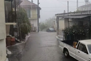 Ηλεία: Σαρώνει η κακοκαιρία - express τα ορεινά - Πλησιάζει και τις παραλιακές περιοχές